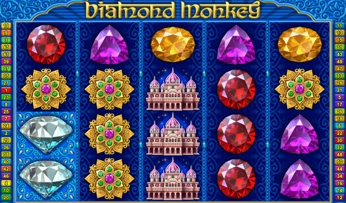 Онлайн игровой автомат Diamond Monkey